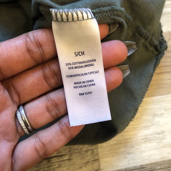 Splendid Women’s Camo Print Crew Neck T-Shirt - Picture 5 of 5